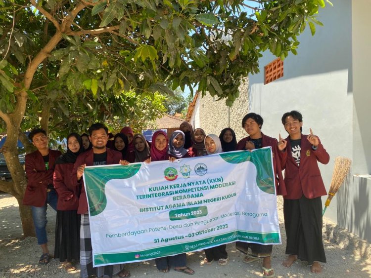 Di Desa Prigi Blora KKN IAIN Kudus Programkan Tanaman Jagung Menjadi Nasi Goreng