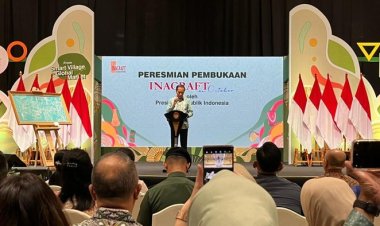 Inacraft 2023 telah diresmikan! berikut tiga harapan dari Presiden Joko Widodo