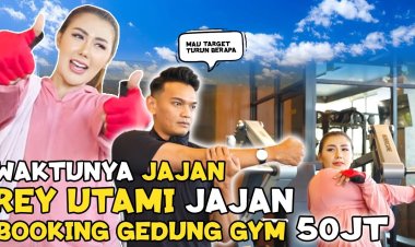VIRAL: Rey Utami Booking Gedung Gym Seharga 50 Juta