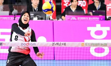 Megawati 'Megatron' Berambisi Antar Red Sparks Juara Liga Bola Voli Korea