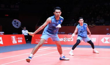 Raih Kemenangan dan Kegagalan, Ganda Putra Indonesia Fajar/Rian Gagal ke Final BWF World Tour Finals 2023