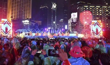 DKI Jakarta Ramaikan Tahun Baru dengan Car Free Night di Thamrin-Sudirman