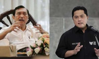 Erick Thohir Selesaikan Tugas Menko Marves Ad Interim, Kembalikan Jabatan kepada Luhut Panjaitan