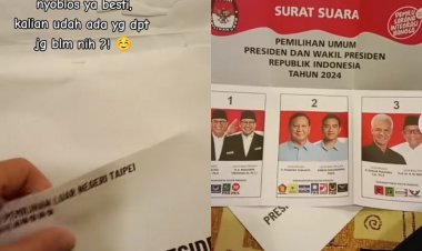 Skandal Pemilihan Umum 2024: Surat Suara di Taipei Dinyatakan Tidak Sah, KPU Siapkan Pengganti