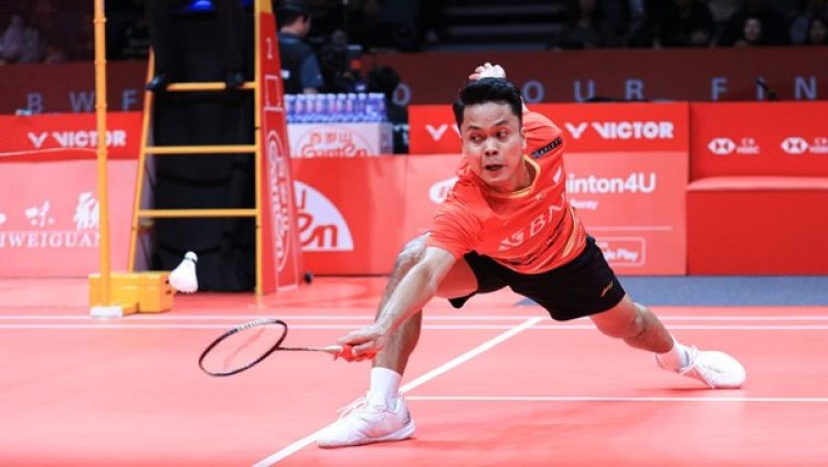 Anthony Ginting Gagal ke Semifinal BWF World Tour Finals 2023 Setelah Kekalahan Dramatis