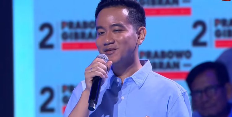 Gibran Rakabuming Raka Pimpin Pemaparan Visi-Misi Cawapres dalam Debat Malam Ini