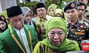 Kisruh 'ke-NU-an': Khofifah Tanggapi Tudingan Cak Imin Usai Dukung Prabowo-Gibran