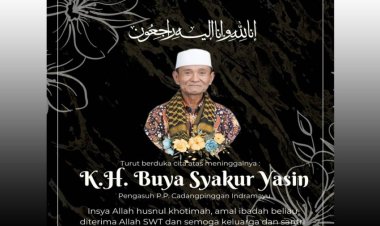 Berduka, Ulama Kharismatik Indramayu Tutup Usia - Profil dan Jejak Pengabdian Buya Syakur Yasin