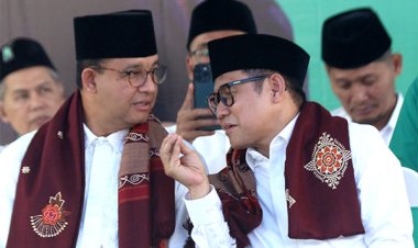 Respons Anies dan Cak Imin Usai Jokowi Makan Bakso Bareng Prabowo