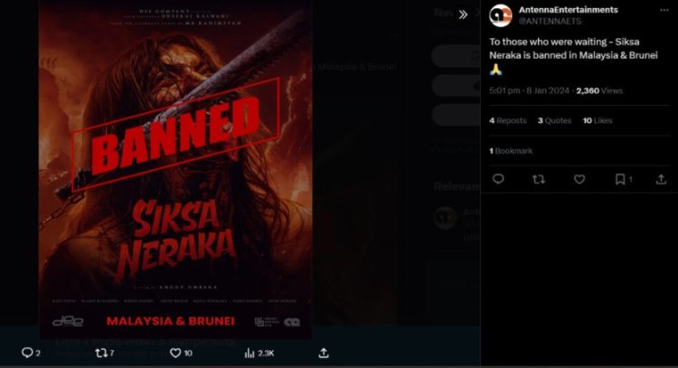 Siksa Neraka: Film Horor Indonesia Terlaris, Tapi Dilarang Tayang di Malaysia dan Brunei