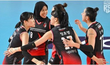 Megawati Bersinar, Red Sparks Menang Telak 3-1 atas IBK Altos dalam Liga Voli Korea