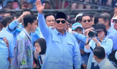 Prabowo: Hampir 600 Ribu Orang Hadiri Kampanye Akbar di GBK Hari Ini