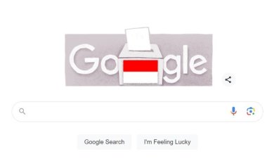 Doodle Google Hari Ini Menampilkan Pemilu 2024 di Indonesia, Menggantikan Tema Valentine