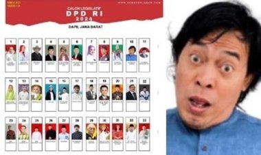 Komedian Komeng Mengejutkan: Raih Suara 1 Juta, Kalahkan Ganjar dan Parpol di Pemilihan DPD RI Jabar