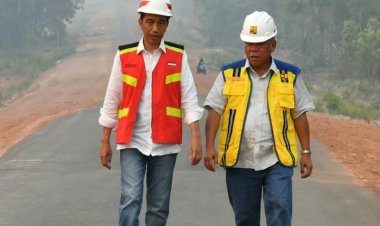 Menteri Basuki Dampingi Jokowi Lagi Usai Diisukan Mau Mundur