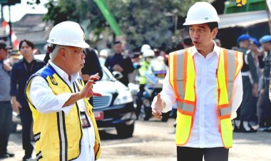 Menteri Basuki Hadimuljono Kembali Dampingi Jokowi Setelah Adanya Spekulasi Mundur