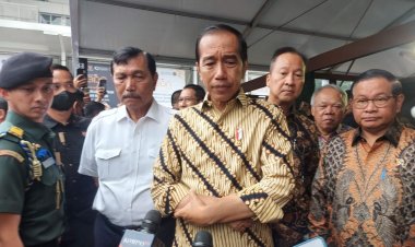  Jokowi Saat Dicecar soal Beras Naik: Tolong Jangan Terus Tanya ke Saya