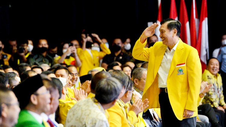 Luhut Pandjaitan Ajak Pengurus Golkar untuk Menjaga Kemandirian Partai