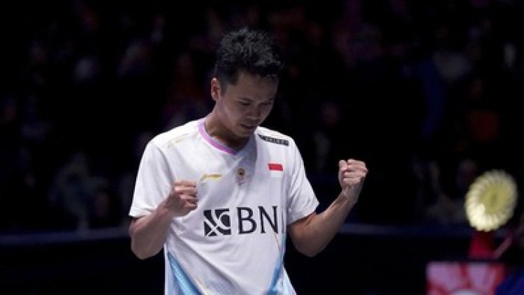 Ginting Akhiri Penantian 22 Tahun Tunggal Putra di All England
